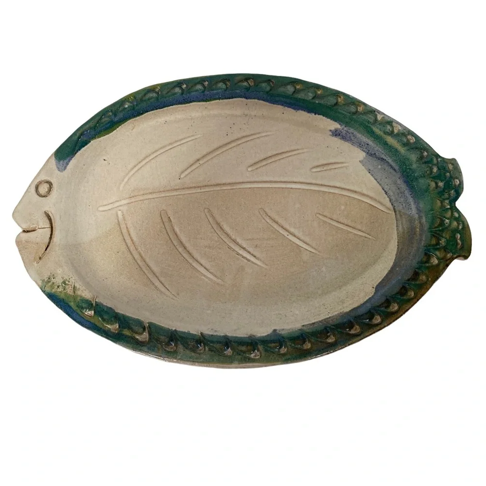 Stoneware Fish Platter